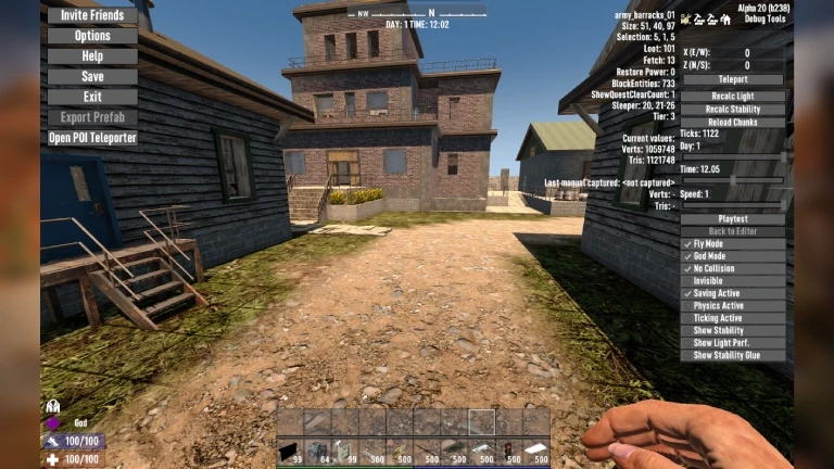 7 Days to Die hile kodları