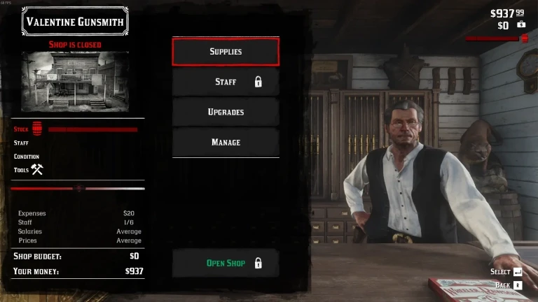 En iyi RDR2 modları: Gunsmith Business