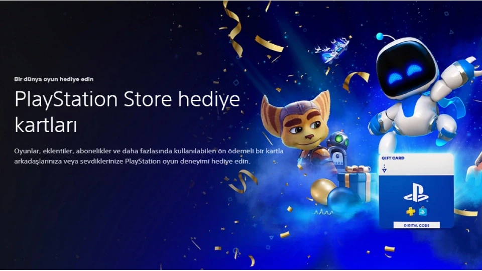 PSN hediye kartı satın al